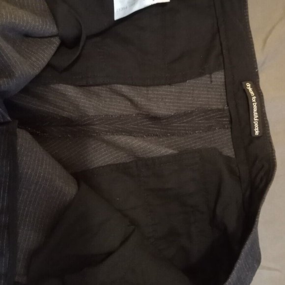 DRYKORN - Stretch cotton striped pants Sz34 - Picture 10 of 12